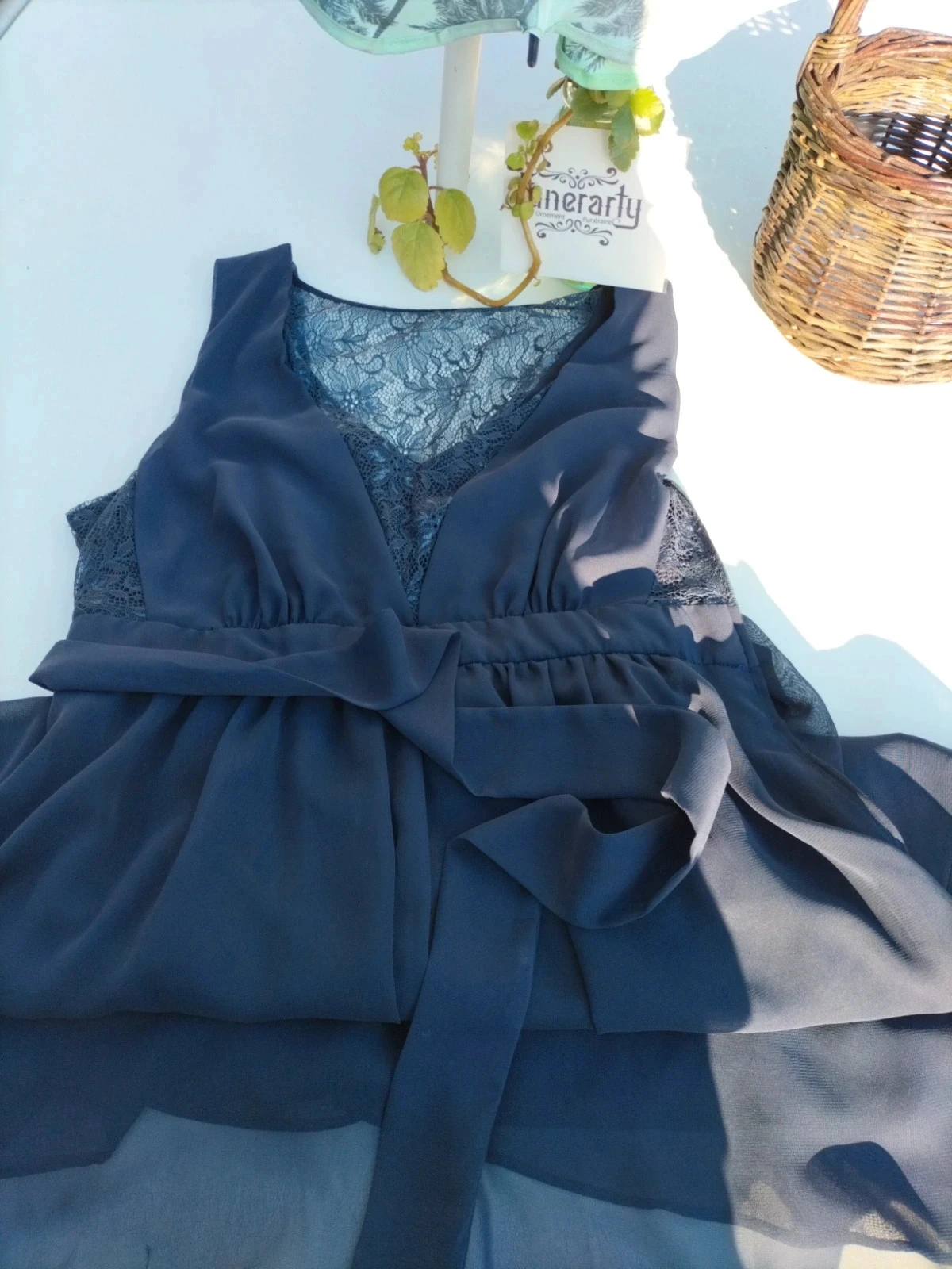 Robe bleu marine – photo 12